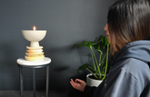 Elysius Pearled Candle: The Perfect Companion to Your Candle Meditation